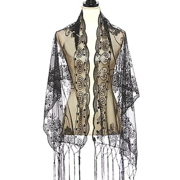 Vintage Glamour Shawl - New - Picture 1 of 1